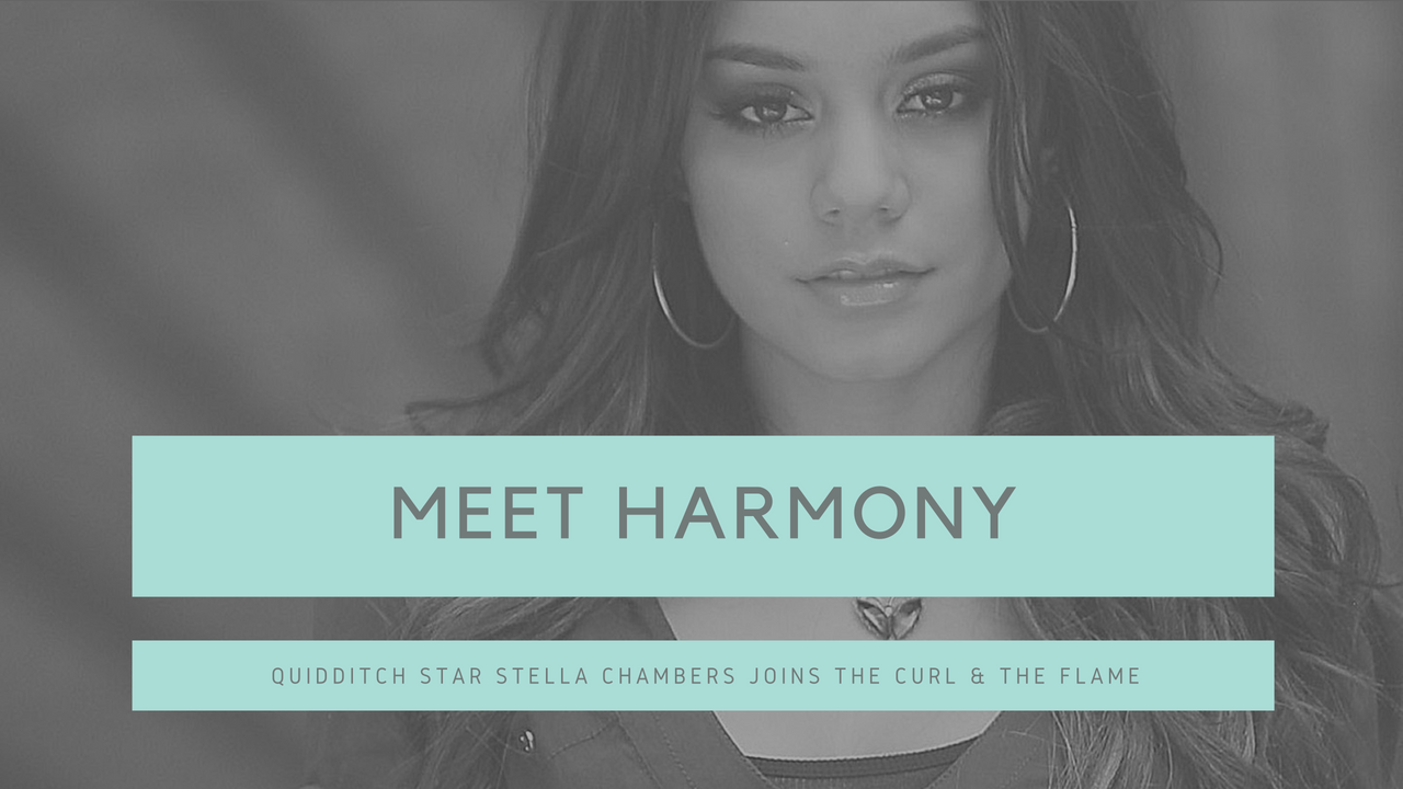 Meet Harmony - Quidditch star Stella Chambers joins The Curl & the Flame